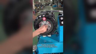 P32NC フレキシブルホース用高圧油圧ホース圧着機