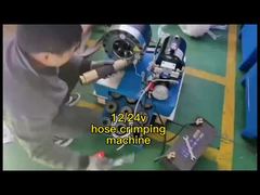 ポータブル油圧ホース圧着機 - 12V/24V DC 2インチホースクリンパー、10セットのダイ付き