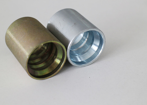 Pipe Coupling Hydraulic Hose Ferrule SAE100 R1AT 1SC SS Braided Hose