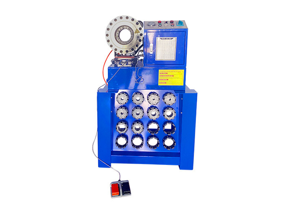 Rubber High Pressure Oil Hose Crimping Machine Machinery Repair Workshop