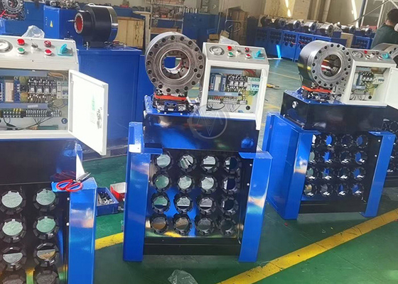High Pressure Hydraulic Hose Crimping Tool Industrial Hose Crimping Machine Hyd Hose Crimper