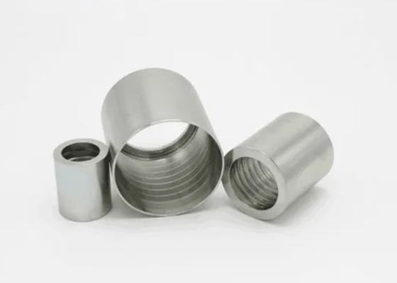 Pipe Coupling Hydraulic Hose Ferrule SAE100 R1AT 1SC SS Braided Hose